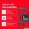 IRIS USA Plastic Garage Shelving Unit Storage Outdoor Indoor - 4 of 4