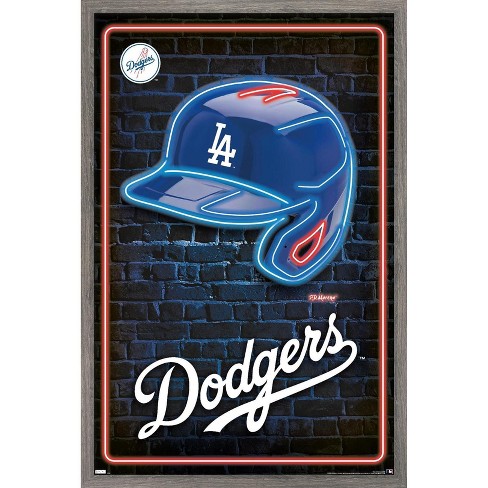 MLB Los Angeles Dodgers - Logo 22' Print - Trends International