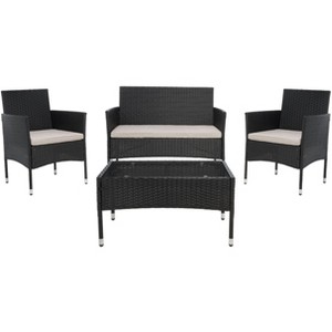 Abdul 4 Piece Living Set - Indoor/Outdoor - PAT7504 - Safavieh - 1 of 4