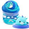 Squishmallows Slime Jar Top Tatiana Blue Raspberry Scented Slimes and Putties - image 2 of 4