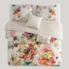 Bebejan Antique Flowers Ivory 100% Cotton 5-Piece Reversible Comforter Set - 4 of 4