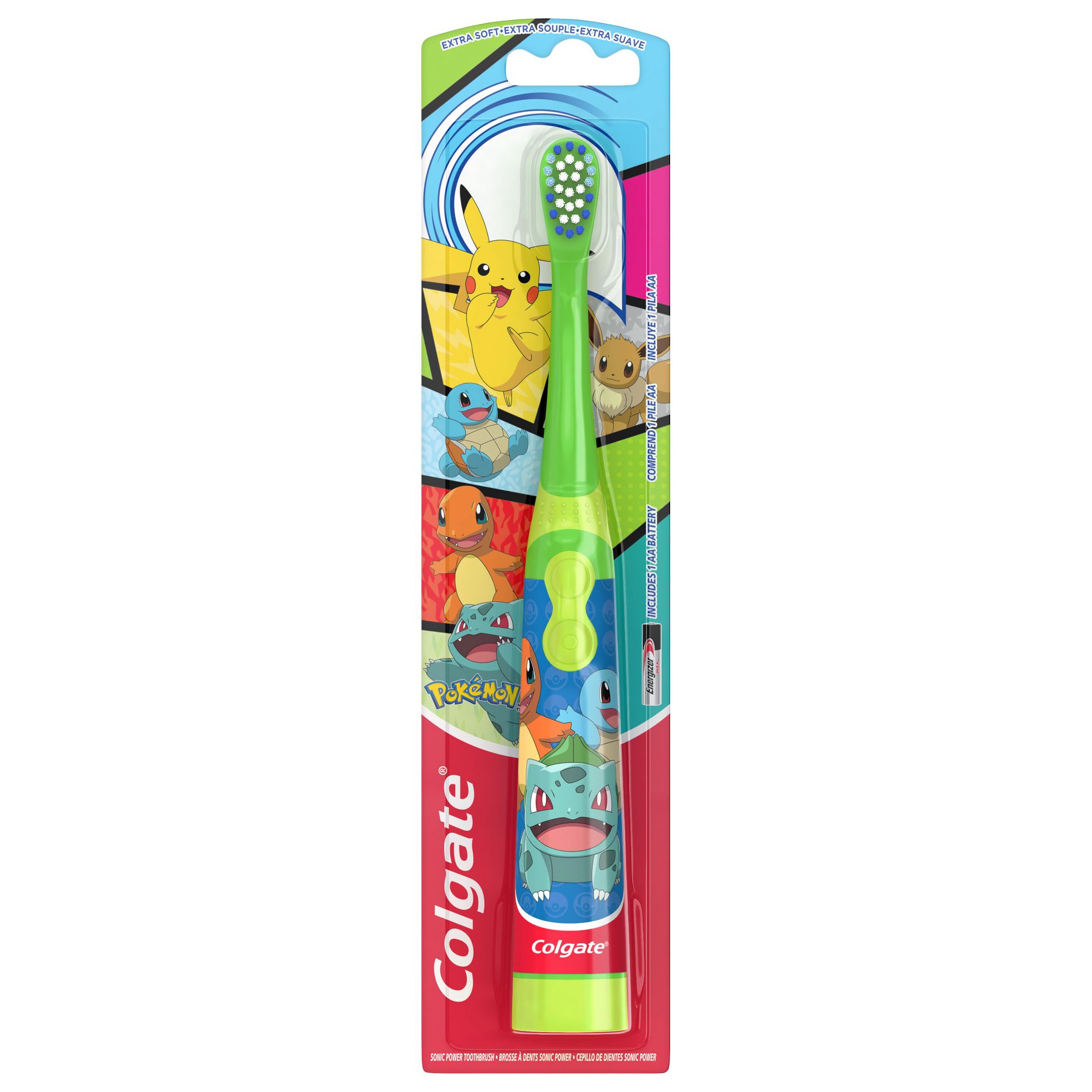 Colgate Kids' Battery Powered Toothbrush - Pokemon