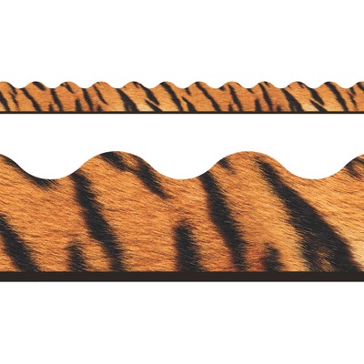 TREND Winter Fun Terrific Trimmers Bulletin Board Border - 39 Ft Pack Of Scalloped Classroom Decor