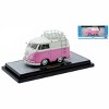 M2 Machines 1960 VW Delivery Van 1:24 Scale Pink/White S43 - 3 of 3