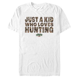 Men's Mossy Oak Just a Kid Who Loves Hunting T-Shirt - 1 of 4