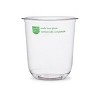 Vegware 16 oz Bella Pot Clear PLA Compostable - Pack of 50 - 2 of 3