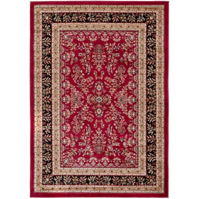Lyndhurst Sarouk LNH331 Power Loomed Rugs - Safavieh