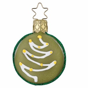 Inge Glas 2.0 Inch Macaron Christmas Tree Christmas Ornament Sweet Treat Tree Ornaments - 1 of 3