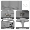 Mshliw 30" Bathroom Vanity with Sink Combo, Solid Wood Frame, Adjustable Shelf, Drawer & Cabinet Storage - 2 of 4