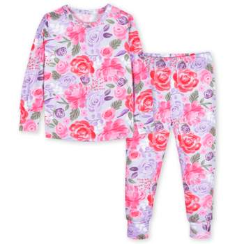 Gerber Infant & Toddler Girls' Buttery Soft Snug Fit Pajama Set