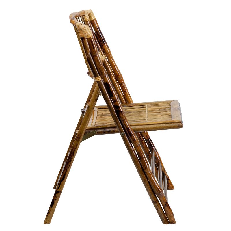 Flash Furniture Bamboo Folding Chairs, 4 of 17