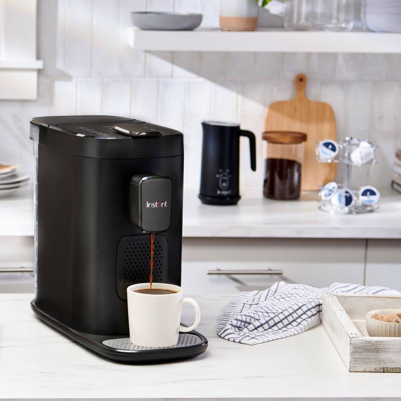 Instant Dual Pod Plus 3-in-1 Coffee Maker with Espresso Machine, Pod Coffee Maker and Ground Coffee, Nespresso Capsules Compatible - Black, 3 of 11