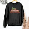 Simply Sage Market Women's Graphic Sweatshirt Merry Christmas Pink Car - 3 of 4