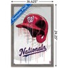 Trends International MLB Washington Nationals - Drip Helmet 22 Framed Wall Poster Prints - 3 of 4