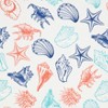 Saro Lifestyle Ocean Breeze Sea Shells Placemat (Set of 4), 14"x20", Multicolored - 4 of 4