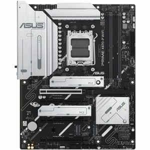 Asus Prime X870-P WIFI Gaming Desktop Motherboard - AMD X870 Chipset - Socket AM5 - ATX - Ryzen 7, Ryzen 8, Ryzen 9 Processor Supported - 1 of 4