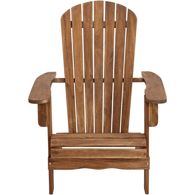 Teal Island Designs Cape Cod Natural Wood Adirondack Chair, 3 of 9