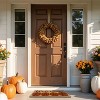 Kate Aurora Fall Autumn Welcome Pumpkins Bristled Outdoor All Season Welcome Mat - 18"x30" - 3 of 4