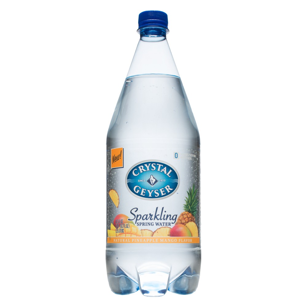 UPC 654871000470 product image for Crystal Geyser Sparkling Water Pineapple-Mango - 1.25 L Bottle | upcitemdb.com