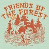 Girl's Bambi Artistic Friends Of The Forest T-Shirt - image 2 of 4