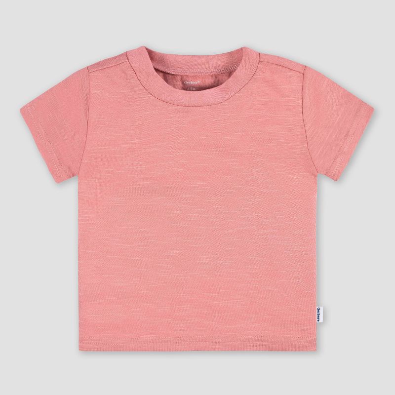 Gerber Baby 5pk Short Sleeve T-Shirt, 5 of 16