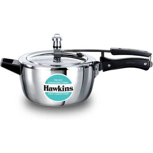 Hawkins 3.5l Triply Stainless Steel Pressure Cooker Inner Lid Cooker Target