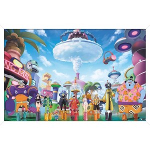 Trends International One Piece: Egghead Arc - City Group Framed Wall Poster Prints - 1 of 4