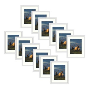 Golden State Art 11x14 Certificate MDF Picture Frame 0.87 Inch Thickness for 8.5x11 Picture - Pack of 12 - 1 of 4