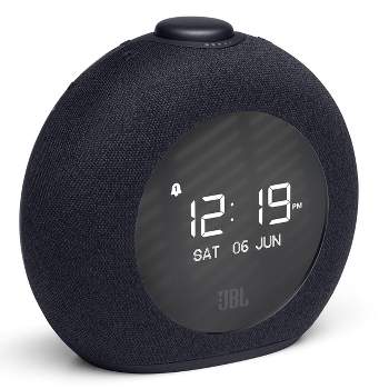 JBL Horizon 2 Bluetooth Clock Radio Speaker with FM/DAB/DAB+ (Black).