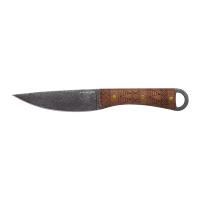 Condor 0.1-Inch Thick 1075 Carbon Steel Blade Walnut Handle Lost Roman Knife