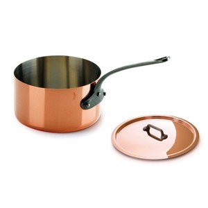 Mauviel M'150 Ci Saucepan With Cast Iron Handle and Lid, 7 Inch - 1 of 1
