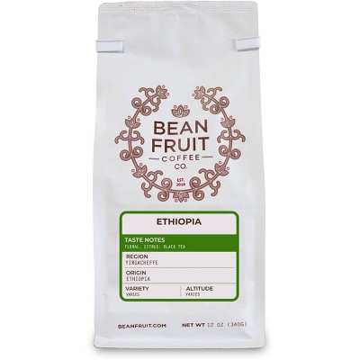 Bean Fruit Ethiopian Whole Bean Coffee - 12oz