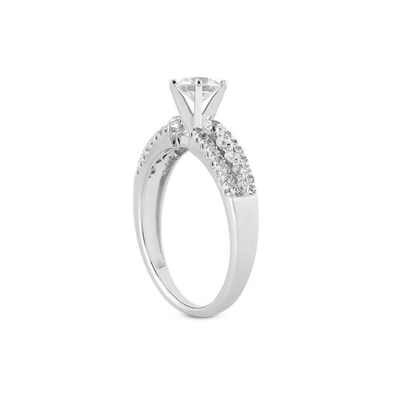 Pompeii3 7/8ct Diamond Engagement Wedding Bridal Ring Set, 2 of 5