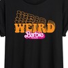 Women's - Barbie - Stacked Weird Barbie Oversized Graphic T-Shirt - 2 of 4