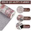 Washable Runner Rug - Modern Abstract, Non-Slip, Stain-Resistant, Low Pile, Distressed, Hallway or Entryway - 4 of 4
