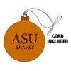 Alcorn Secondary Logo Wood Christmas Tree Holiday Ornament - 2 of 4
