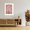 Amanti Art Red Flowers In a Vase by Alisa Galitsyna Wood Framed Wall Art Print - 4 of 4