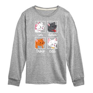 Boys' - Disney - Cats & Dogs Long Sleeve Graphic T-Shirt - 1 of 4