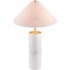 Zuo Ciara Table Lamp Beige & White - 4 of 4
