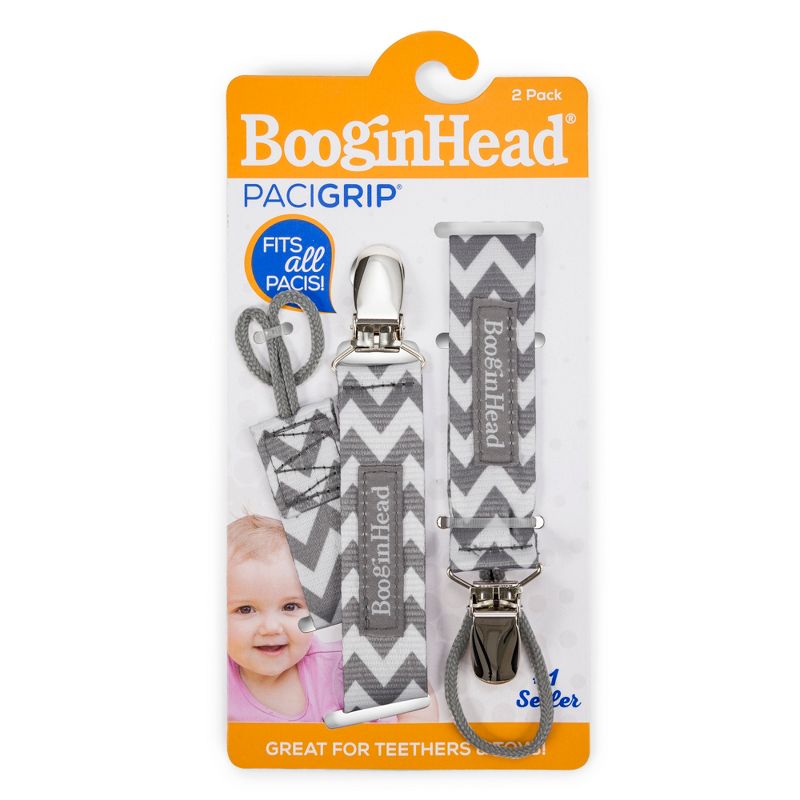 BooginHead 2pk PaciGrip Pacifier Clip Holder, 5 of 11