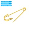 Unique Bargains Large Metal Sturdy Sewing Safety Pins for Blankets 50 Pcs - 4 of 4