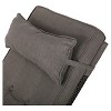 Ostia Wicker Outdoor Recliner with Cushion - Brown - Christopher Knight Home: All-Weather, UV-Resistant Patio Accent Chair with Polyester Fiber Fill - 4 of 4