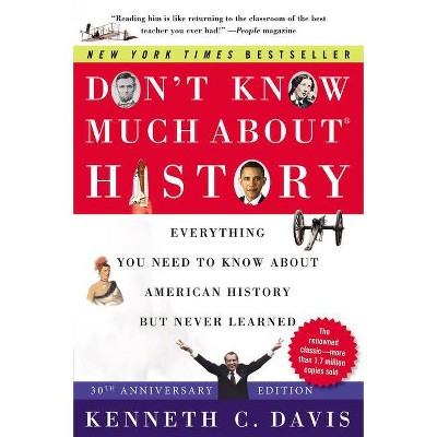 Don't Know Much About(r) History [30th Anniversary Edition] - by  Kenneth C Davis (Paperback)