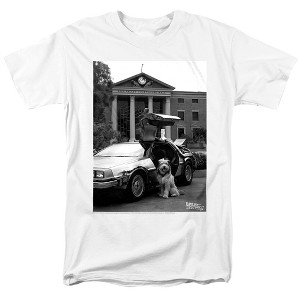 Back To The Future Ii Einstein Adult T-Shirt - 1 of 4