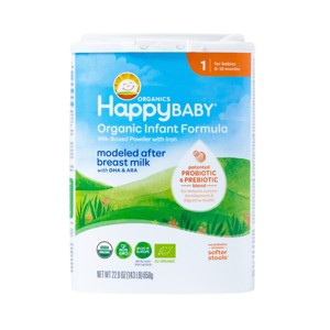 Happy Baby Organic Infant Formula Powder - Stage 1 - 22.9 oz - 1 of 4