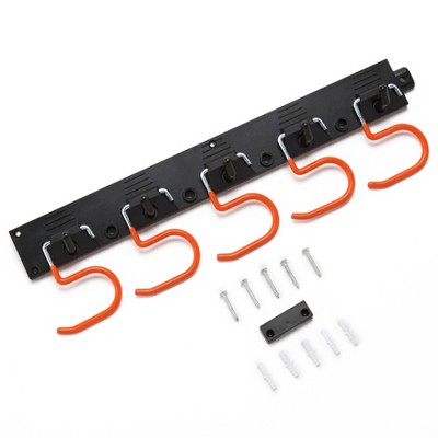 S-Hook Garage Organizer - Wall Mounted Storage Hooks for Tools