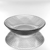 Slickblue 8" Shimmering Lead-Free Glass Soup Bowl, Diamond Pattern, Microwave & Dishwasher Safe, Set of 1/4/12 - 3 of 4