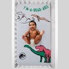 Welcome to the Universe Baby Jurassic World Grey, Green, Orange and Yellow Dinosaur I'M-A-ROAR-ABLE Photo-Op Nursery Fitted Crib Sheet - 3 of 4