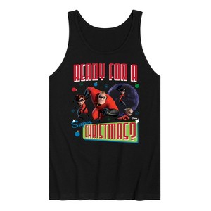 Men's - Disney - Ready For A Super Christmas Graphic Tank Top - 1 of 3