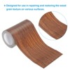 Unique Bargains Self-Adhesive Realistic Patch Wood Grain Repair Tape 2 Pcs - 3 of 4